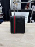 Gucci - Black - Strips - Leather