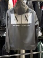 Armani Exchange - Jacket - Grey - Αντιανεμικό • Αδιάβροχο - Image 2
