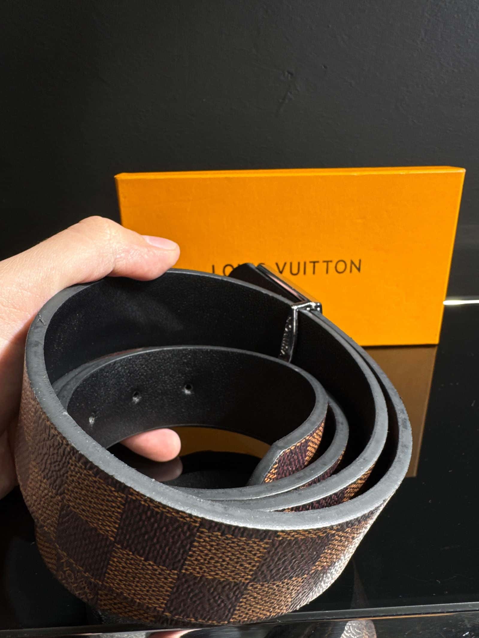 LV - Damier - Damier/Silver - Belt - PresidentGreece.Shop