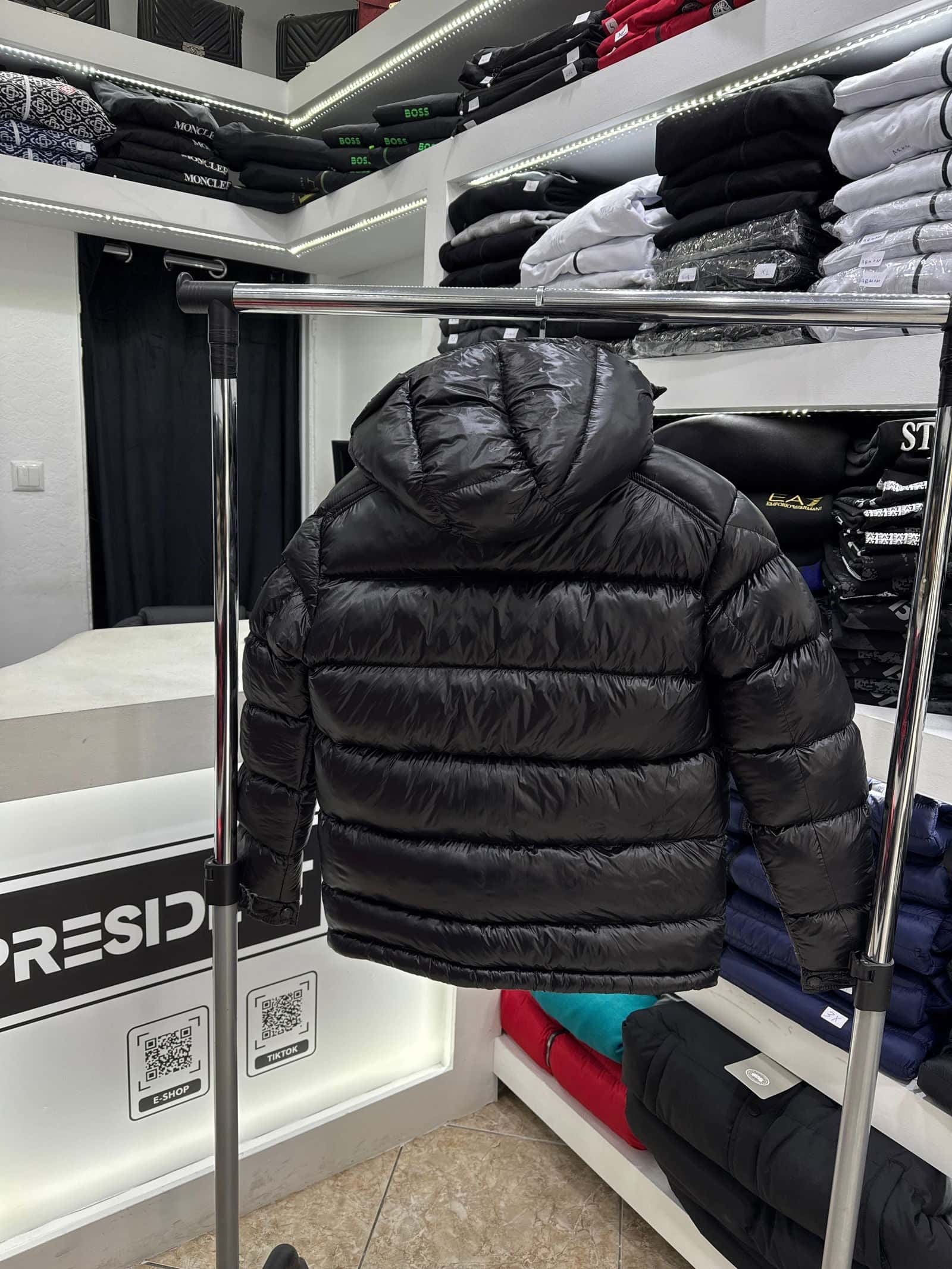 Moncler - Maya - Jacket - Black - NFC - PresidentGreece.Shop