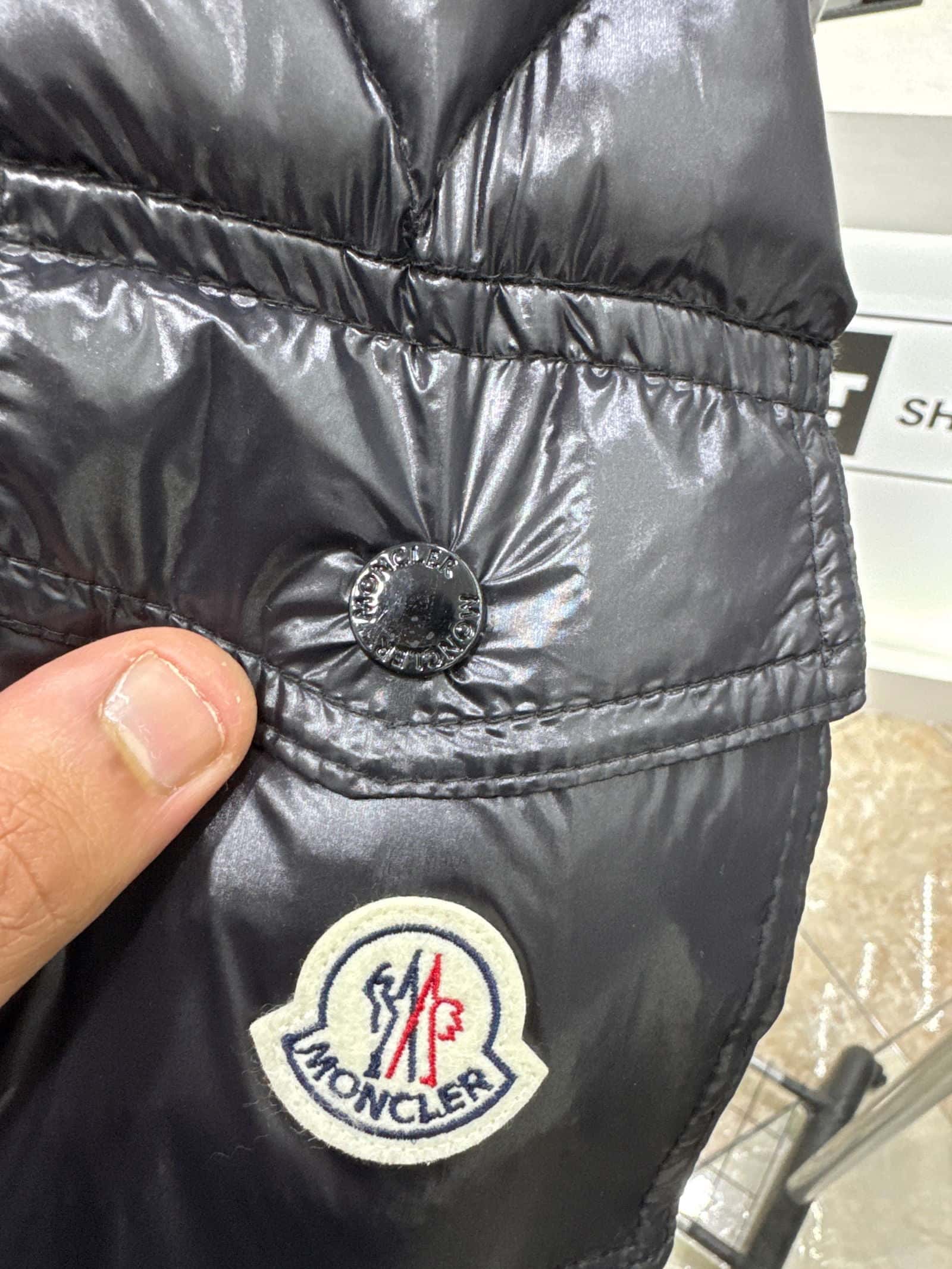Moncler - Maya - Jacket - Black - NFC - PresidentGreece.Shop