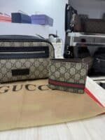 Gucci Τσαντάκι Μέσης - Taba + Δώρο Πορτοφόλι [Δερμάτινο] - Image 2