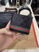 Gucci - Ζώνη - Black/Monogram + Δώρο Πορτοφόλι [Δερμάτινο] - Image 4