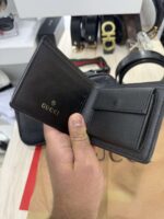 Gucci - Ζώνη - Black/Monogram + Δώρο Πορτοφόλι [Δερμάτινο] - Image 5