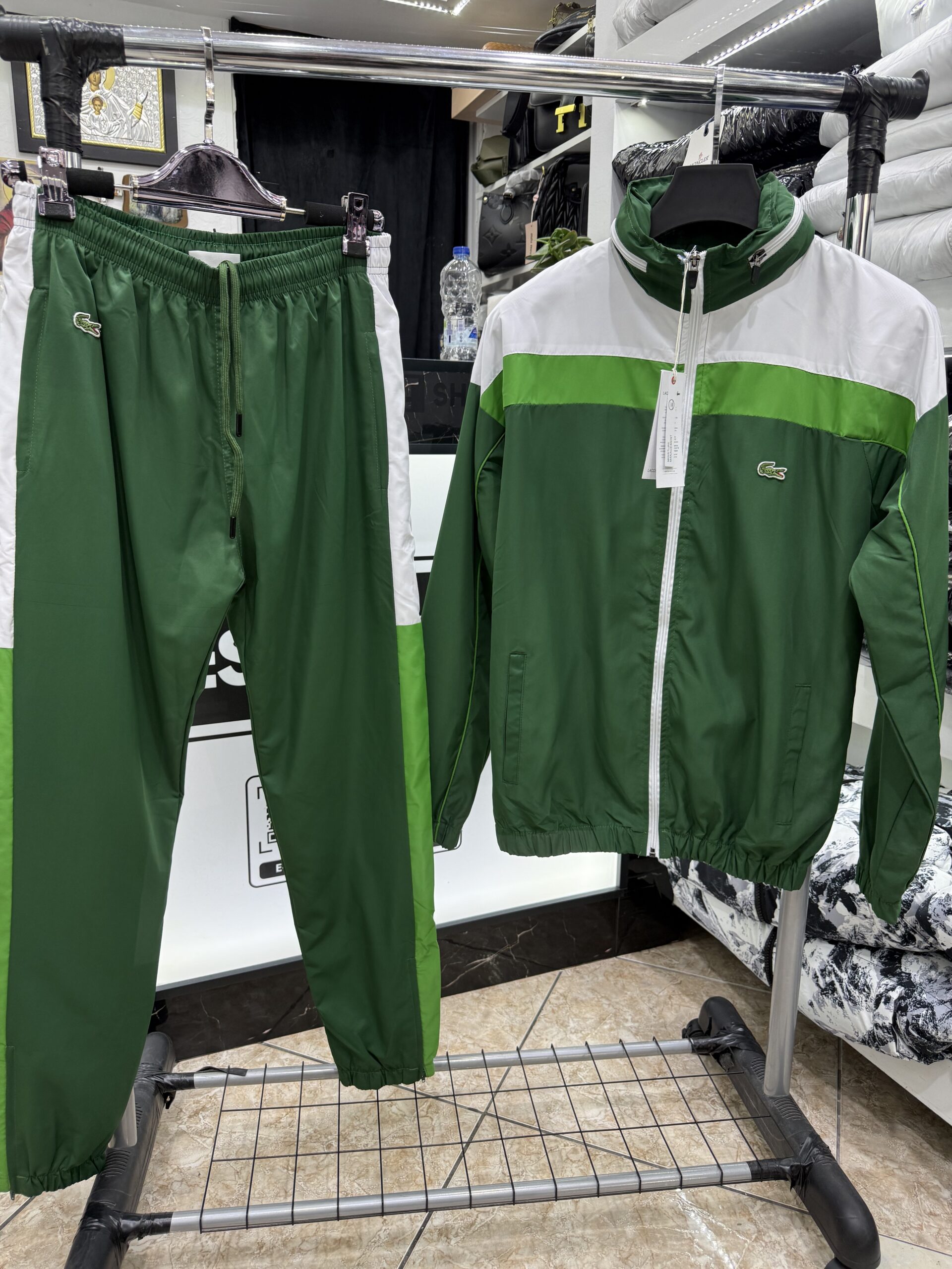 IMG_1694 Lacoste - FullSet - Αντιανεμικό - Green Classic - Image 1
