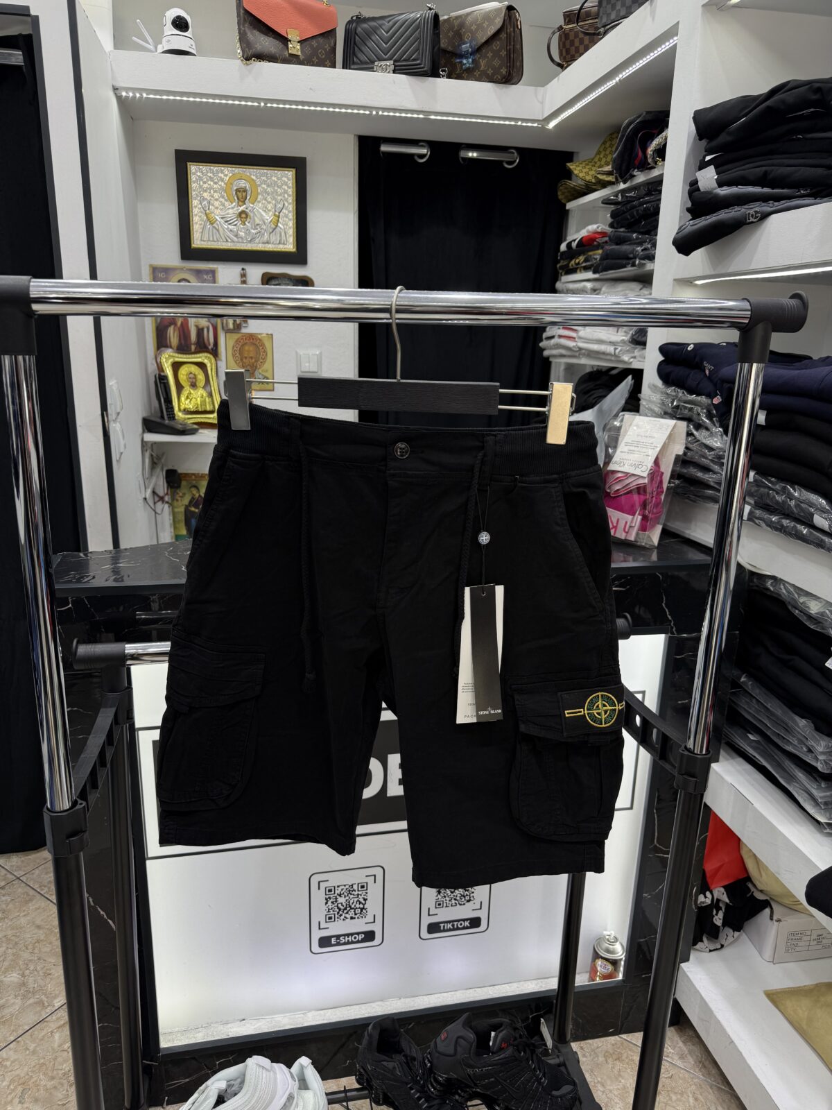 IMG_3179 Stone Island - Βερμούδα - Black/Cargo - Image 1
