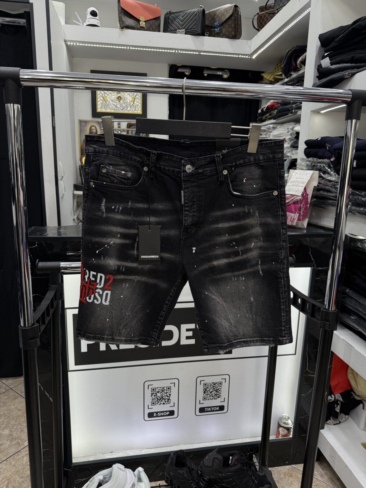 IMG_3191 DSQ2 - Βερμούδα - Black/Jean - Image 1