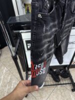 DSQ2 - Βερμούδα - Black/Jean - Image 3