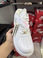 Nike - AF1 - White/Leather - Air Force - Image 5