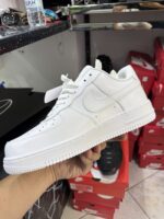 Nike - AF1 - White/Leather - Air Force - Image 4