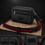 Gucci - Τσαντάκι Μέσης - Grey/Black - Monogram