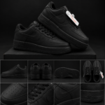 Nike - AF1 - Black/Leather - Air Force
