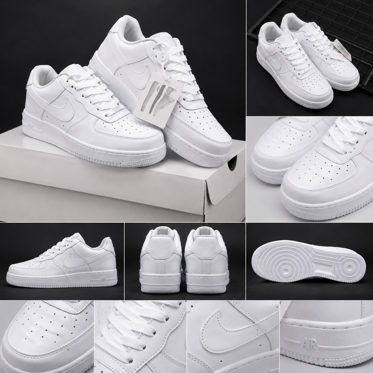 nike-airforce-af1-leuko-presidentshop.gr_ Nike - AF1 - White/Leather - Air Force - Image 1