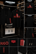 HUGO - Summer Set - Black/Red - Ανάγλυφο