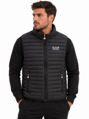 EA7 - Vest - Μαύρο•G - Κεντημένο